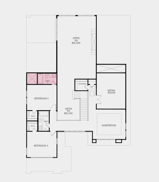 Structural Options Added Include: Freestanding Tub in Primary Bath