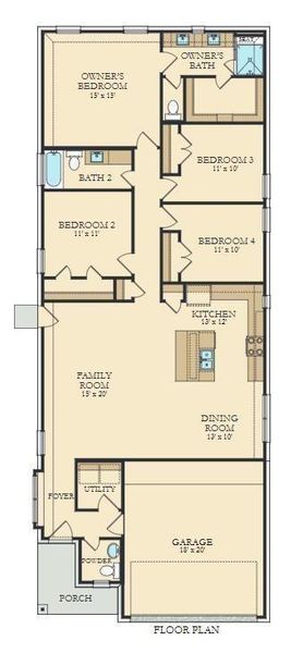 2D floor plan layout of this home in Sunterra, Katy, TX (Image 5). 2D floor plan layout of this home in Sunterra, Katy, TX (Image 5).