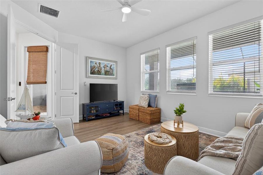Furnished interior view inside a new home in Seaire, Parrish (Image 44).