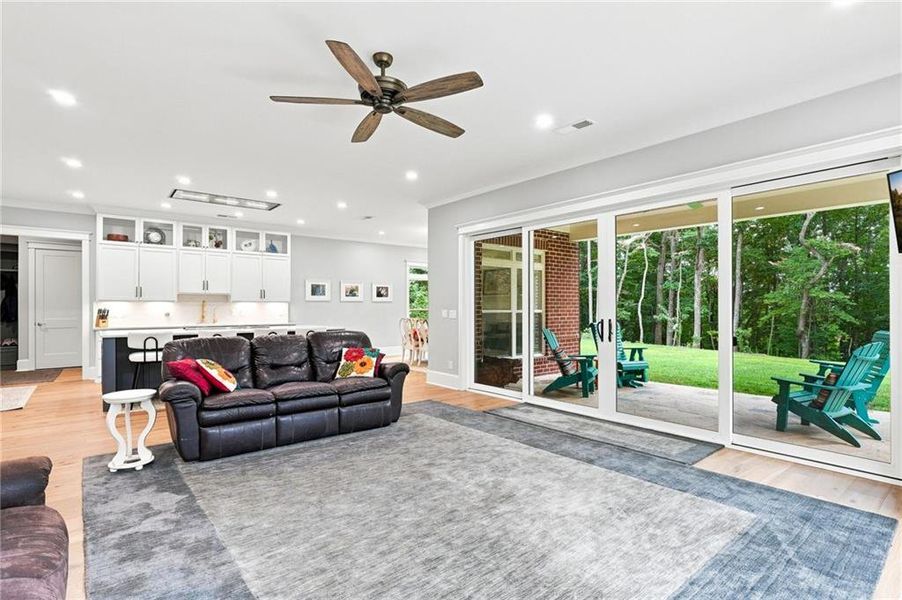 Furnished interior view inside a new home in , Dawsonville (Image 20).
