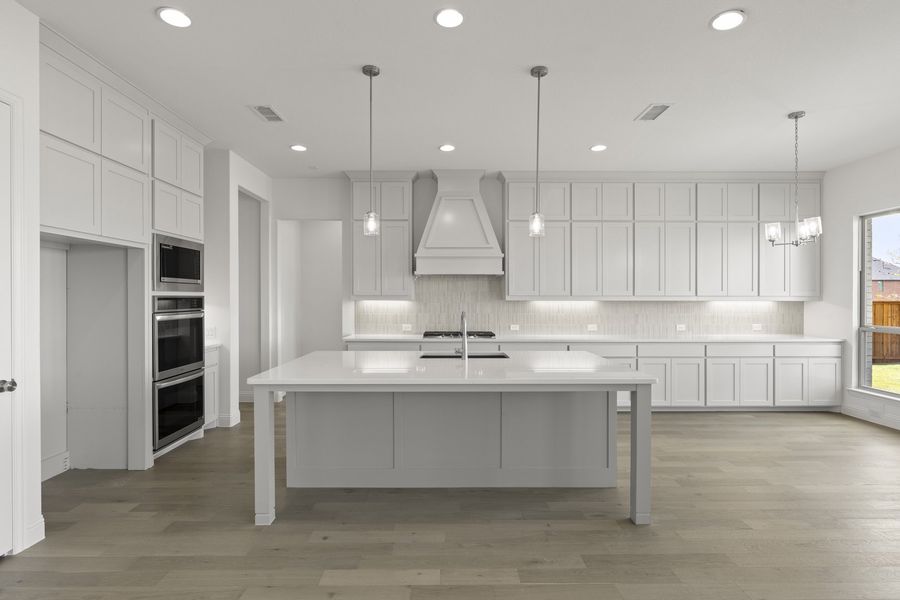Furnished interior view inside a new home in Nelson Lake Estates, Rockwall (Image 7).