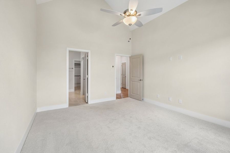 Representative unfurnished interior of a home built from the Park Place by Landon Homes in Fields - East Village, Frisco (Image 21). Representative unfurnished interior of a home built from the Park Place by Landon Homes in Fields - East Village, Frisco (Image 21).
