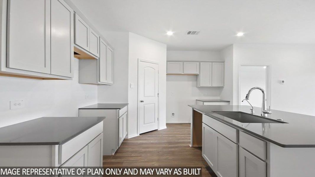 Furnished interior view inside a new home in Porters Mill, New Caney (Image 4).