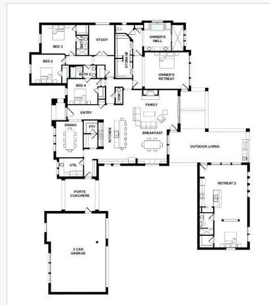 The success of a floor plan is the way you can move through it…You’ll be amazed at how well this home lives…We call it traffic patterns.