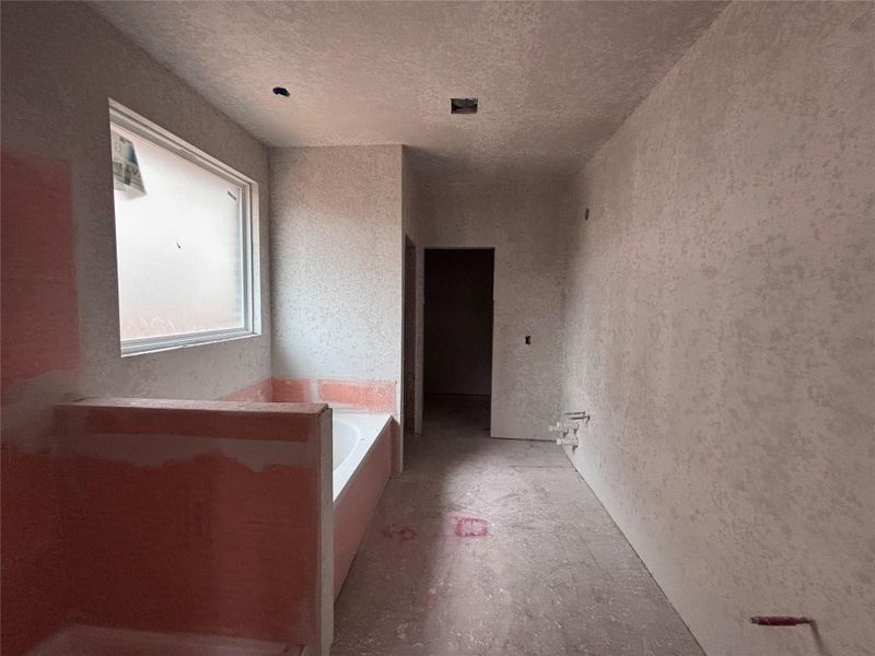 In-progress construction of a new home in The Colony 45s, Bastrop, TX (Image 20).