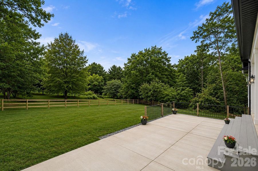 Exterior details and patio area of a home in , Monroe (Image 28).
