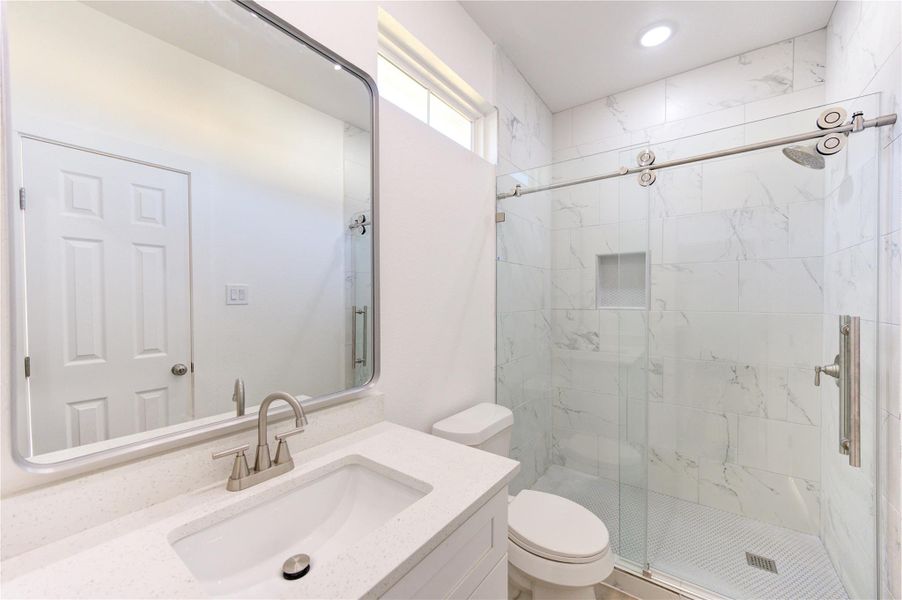 Furnished interior view inside a new home in , Cleveland (Image 7).