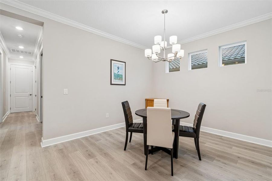 Furnished interior view inside a new home in , Wesley Chapel (Image 68). Furnished interior view inside a new home in , Wesley Chapel (Image 68).