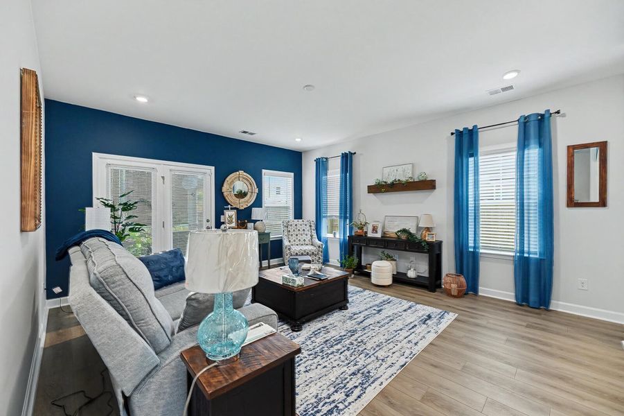Furnished interior view inside a new home in Six Oaks, Summerville (Image 6).