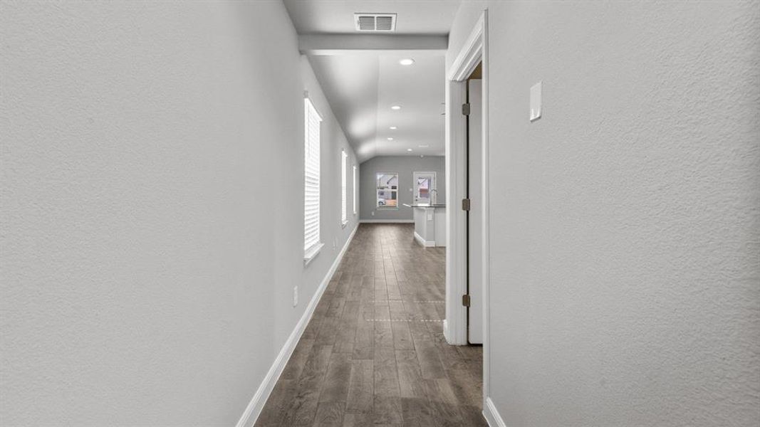 Spacious, unfurnished interior of a new home in Monarch at the Meadows, Denton (Image 38).