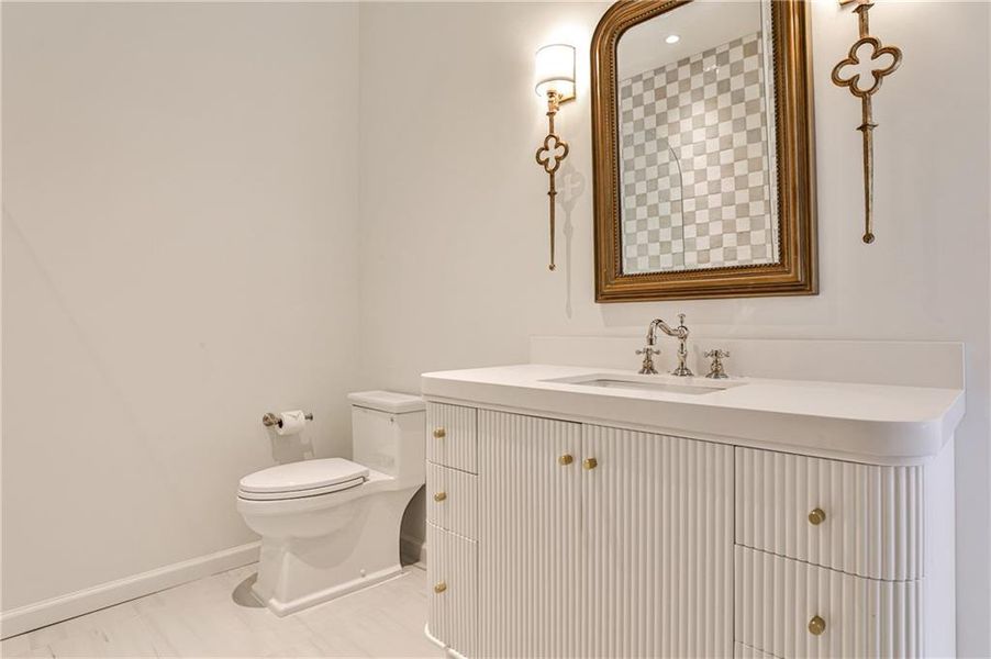 Furnished interior view inside a new home in , Atlanta (Image 13).