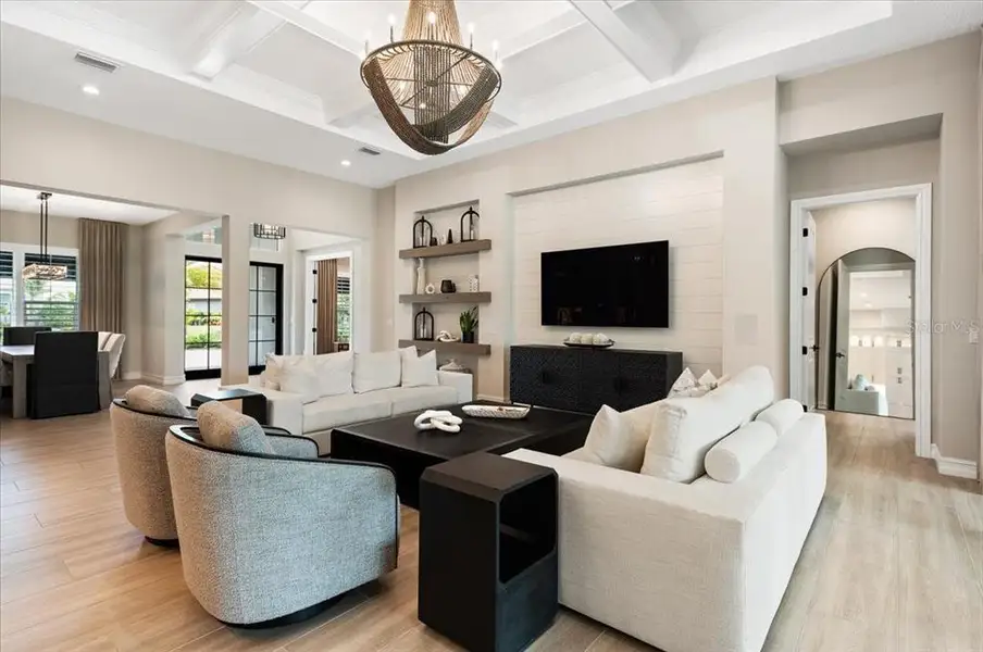 Furnished interior view inside a new home in , Lakewood Ranch (Image 55). Furnished interior view inside a new home in , Lakewood Ranch (Image 55).