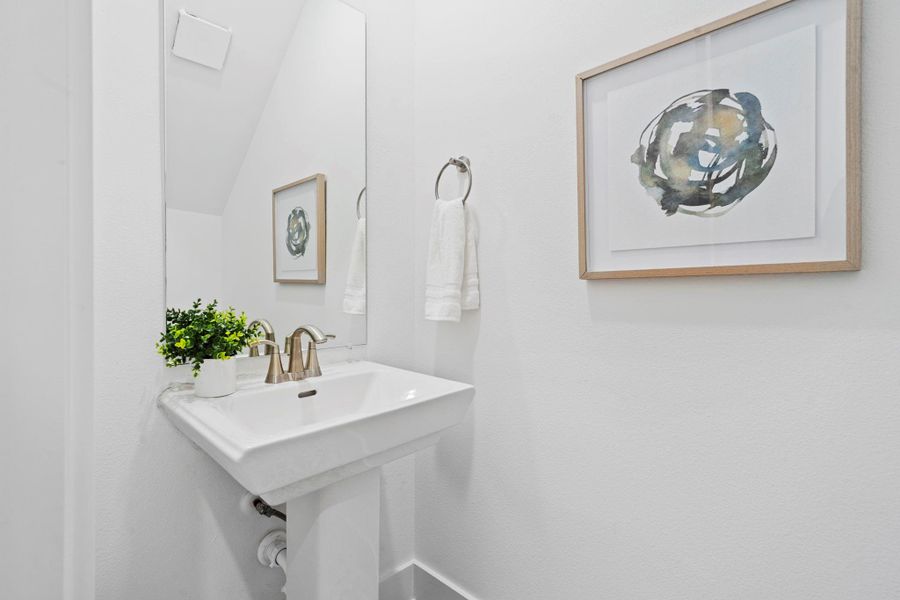 1/2 bath - representation purposes only