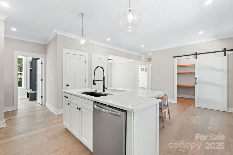 Furnished interior view inside a new home in , Lewisville (Image 7).
