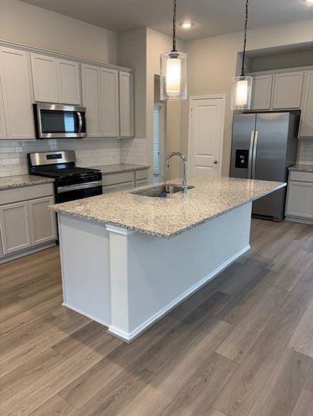 Furnished interior view inside a new home in , Spring (Image 6).