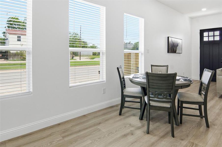 Furnished interior view inside a new home in , Fort Worth (Image 12). Furnished interior view inside a new home in , Fort Worth (Image 12).