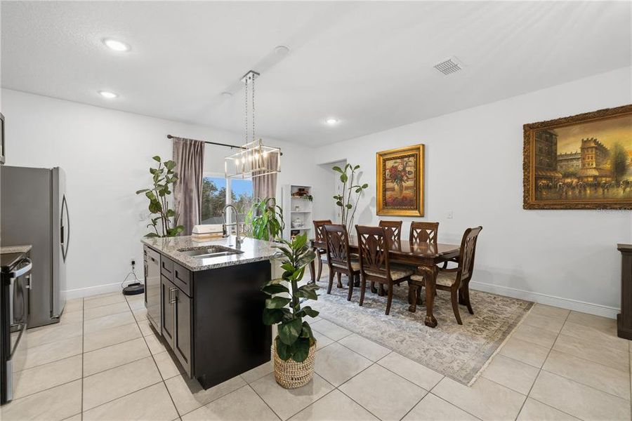 Furnished interior view inside a new home in , Ocala (Image 15).