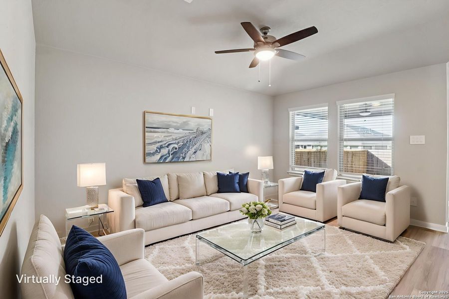 Furnished interior view inside a new home in Catalina, Converse (Image 12).