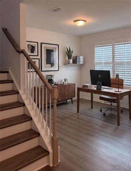 Furnished interior view inside a new home in Creekside, Dawsonville (Image 5).