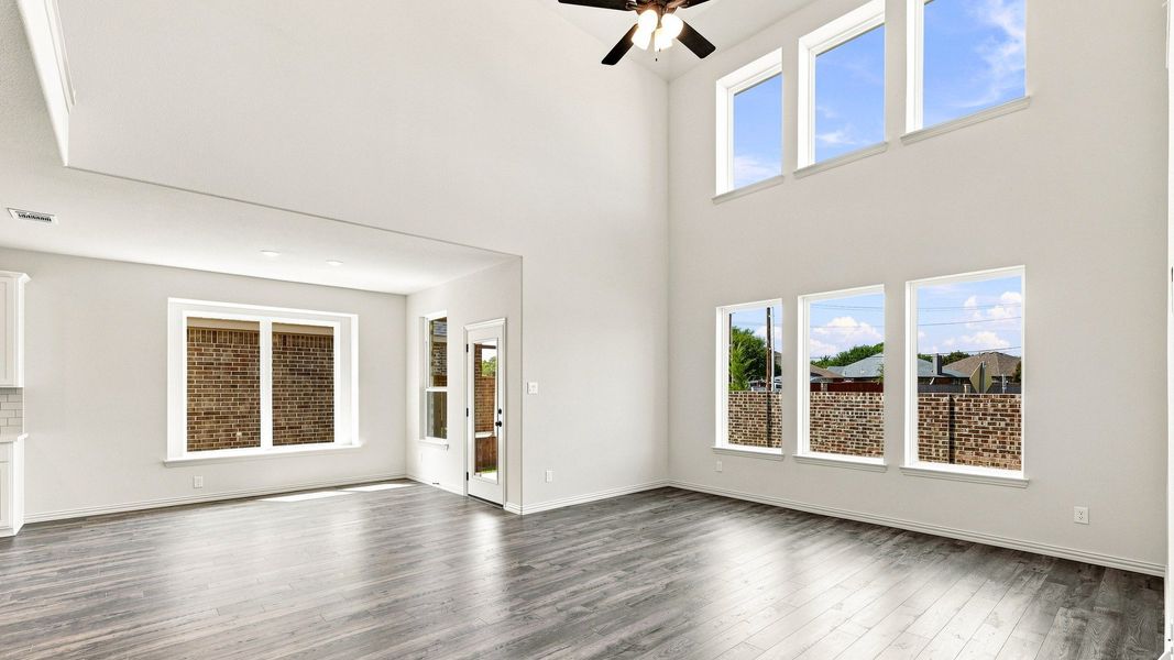 Furnished interior view inside a new home in Taylor Estates, Corinth (Image 25).