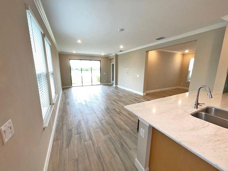 Kitchen to Living Room