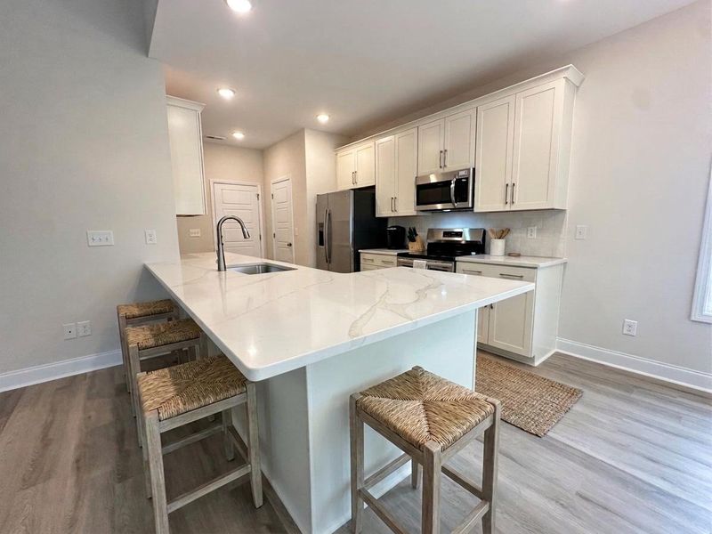 Furnished interior view inside a new home in Parkwood Estates, Leland (Image 13).