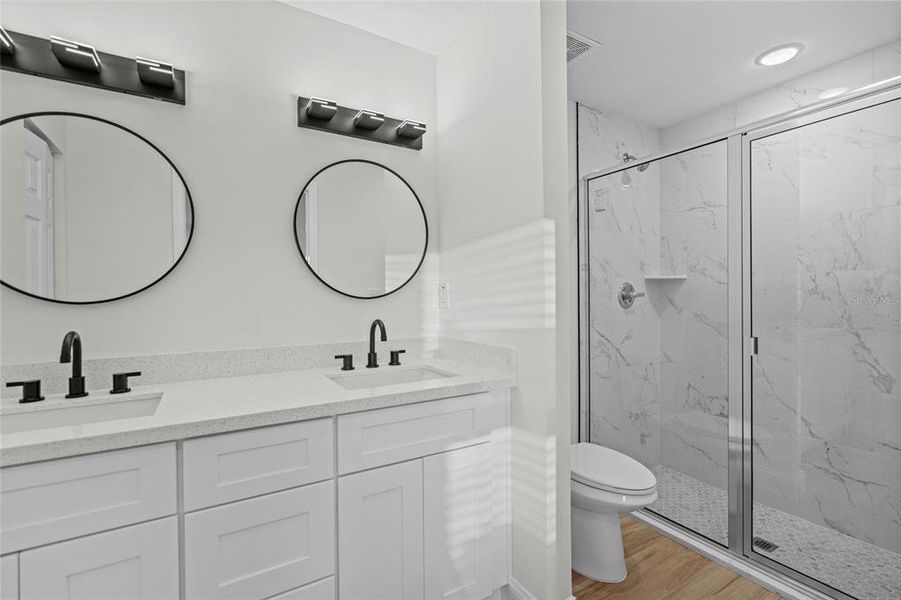 Furnished interior view inside a new home in , Okeechobee (Image 3).