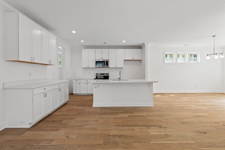Furnished interior view inside a new home in , Summerville (Image 7).