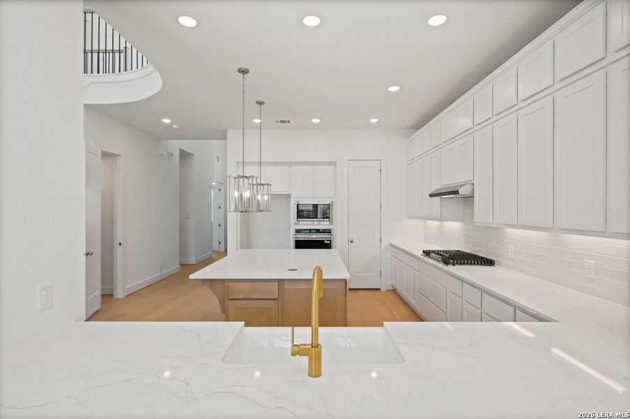 Furnished interior view inside a new home in Davis Ranch, San Antonio (Image 7).