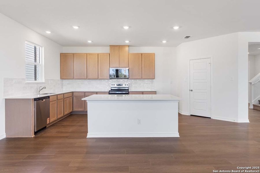 Furnished interior view inside a new home in , San Antonio (Image 6). Furnished interior view inside a new home in , San Antonio (Image 6).