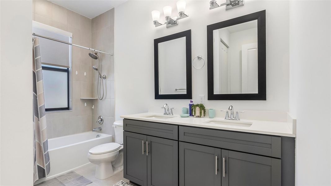 Furnished interior view inside a new home in , Loxahatchee (Image 9).