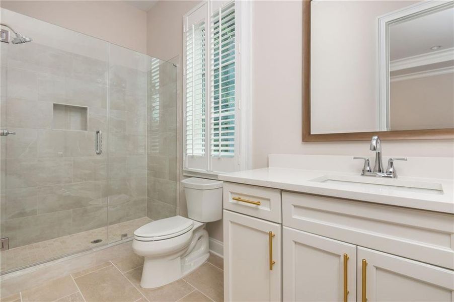 Furnished interior view inside a new home in , Brookhaven (Image 18).