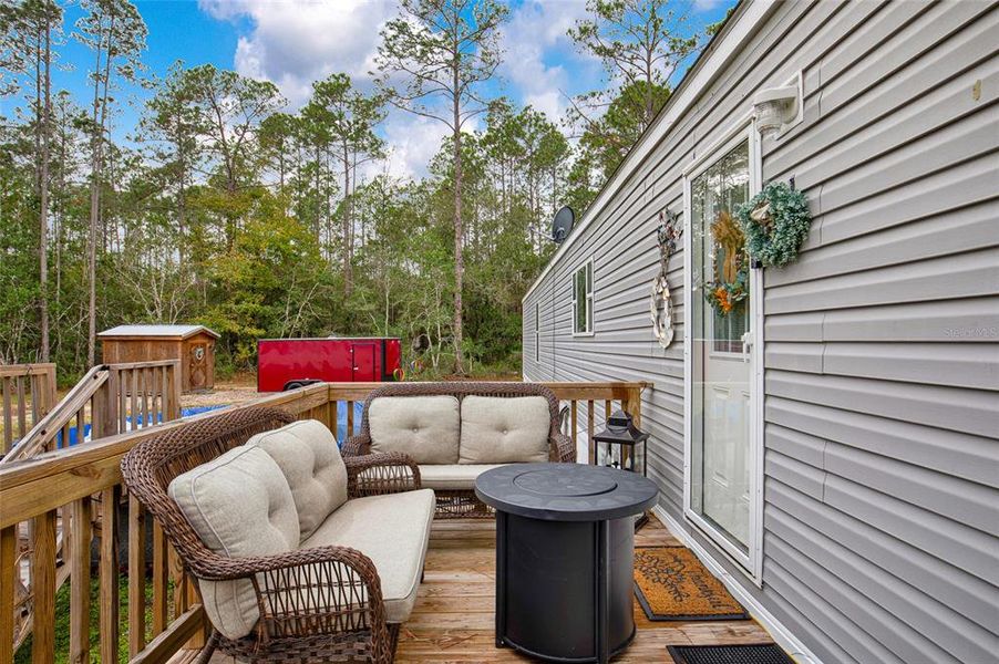 Exterior details and patio area of a home in , Hastings (Image 23). Exterior details and patio area of a home in , Hastings (Image 23).