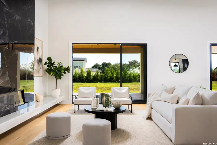 Furnished interior view inside a new home in , San Antonio (Image 60).