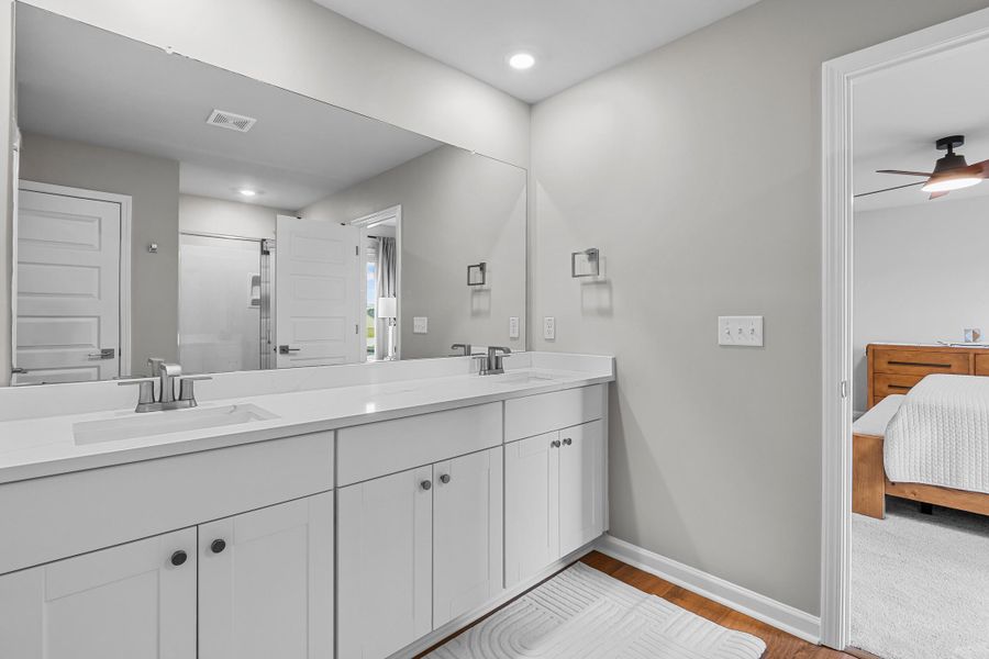 Furnished interior view inside a new home in Heron's Walk at Summers Corner, Summerville (Image 26).