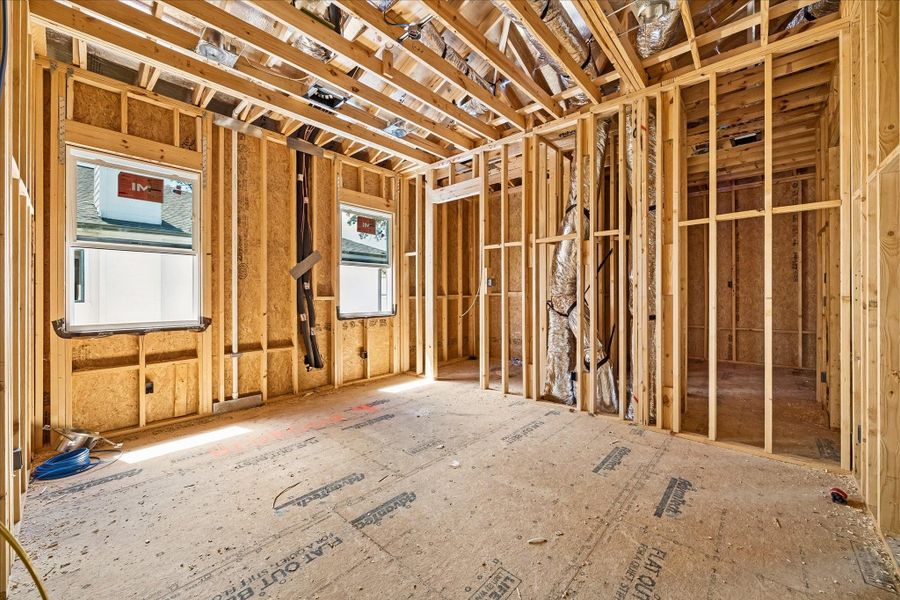 Alternate view of Bedroom #4 *Current construction 4/7/26