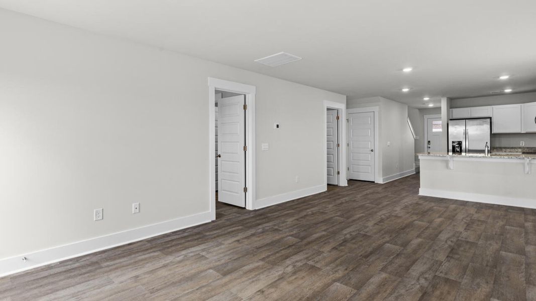 Spacious, unfurnished interior of a new home in Waterside Townhomes, Surf City (Image 18).