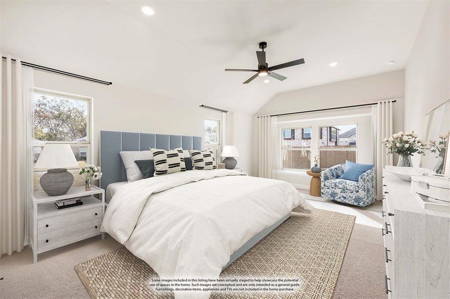 Furnished interior view inside a new home in Anderson Crossing, Trenton (Image 8).