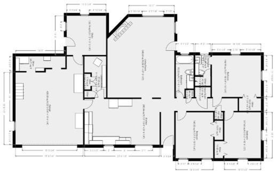 2D floor plan layout of this home in , Whitney, TX (Image 3).