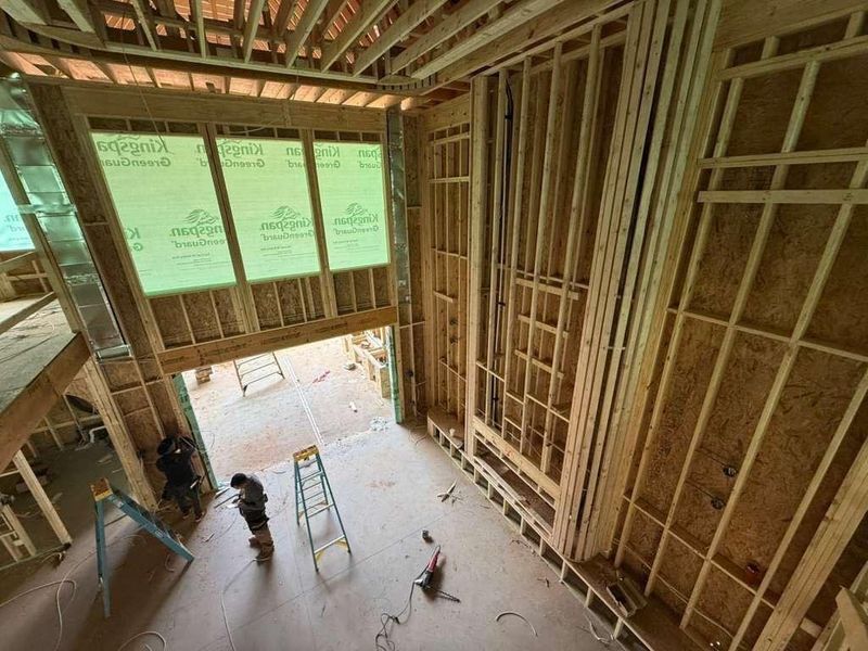 In-progress construction of a new home in , Lawrenceville, GA (Image 17).