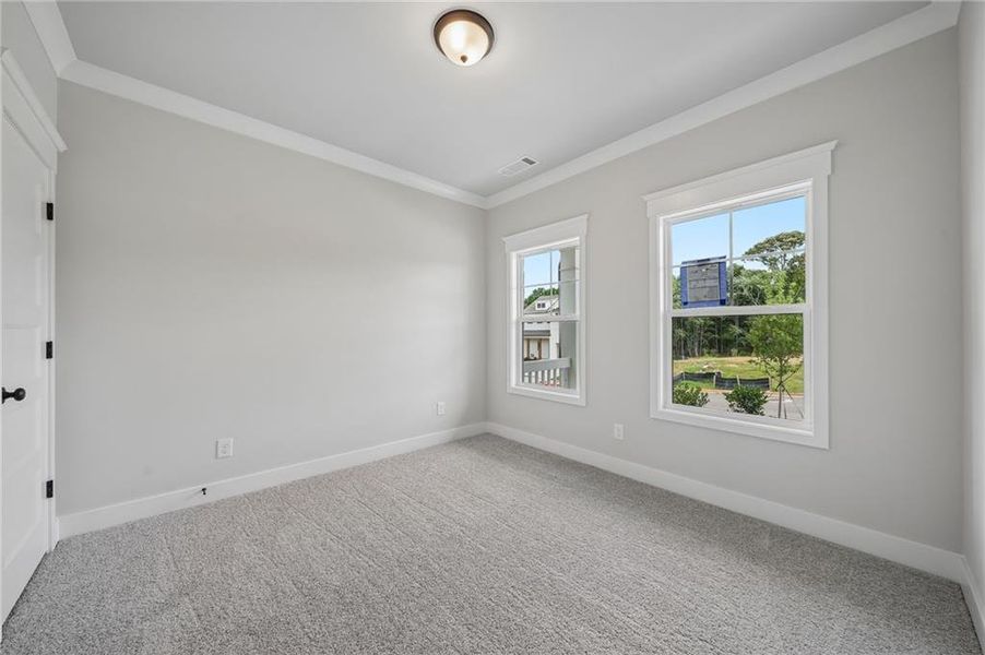 Spacious, unfurnished interior of a new home in Fowler Farms, Auburn (Image 26). Spacious, unfurnished interior of a new home in Fowler Farms, Auburn (Image 26).