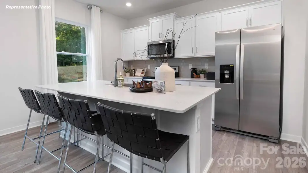 Furnished interior view inside a new home in Brinkley Ridge, Kings Mountain (Image 21).