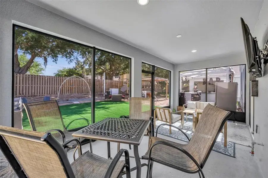 Exterior details and patio area of a home in , Leesburg (Image 25).