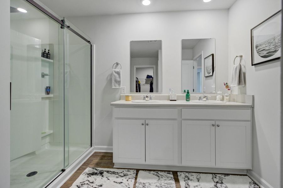 Furnished interior view inside a new home in Stone Ridge, Moncks Corner (Image 9). Furnished interior view inside a new home in Stone Ridge, Moncks Corner (Image 9).