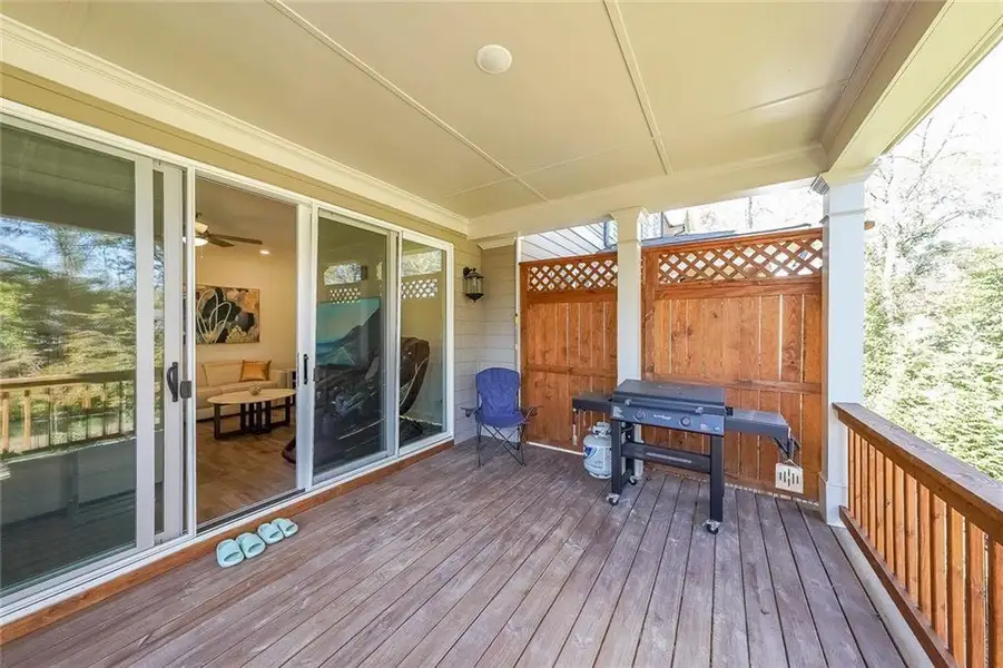 Exterior details and patio area of a home in , Duluth (Image 22). Exterior details and patio area of a home in , Duluth (Image 22).