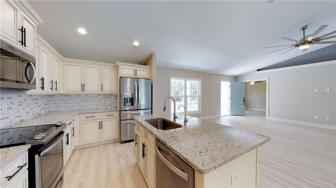 Furnished interior view inside a new home in , North Port (Image 8).