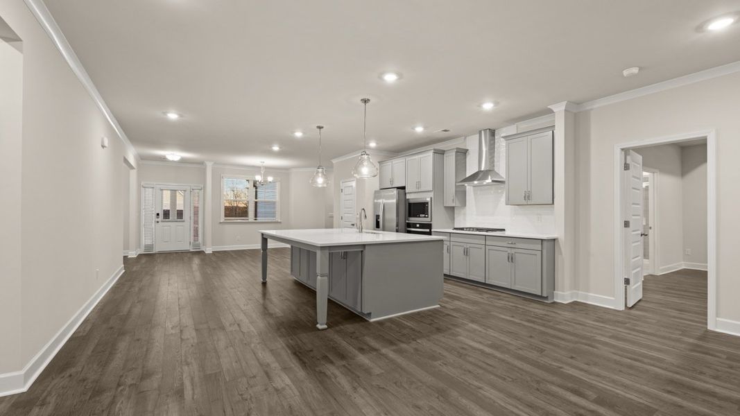 Representative furnished interior of a home built from the Marlene by D.R. Horton in Heritage Pointe, Senoia (Image 7).
