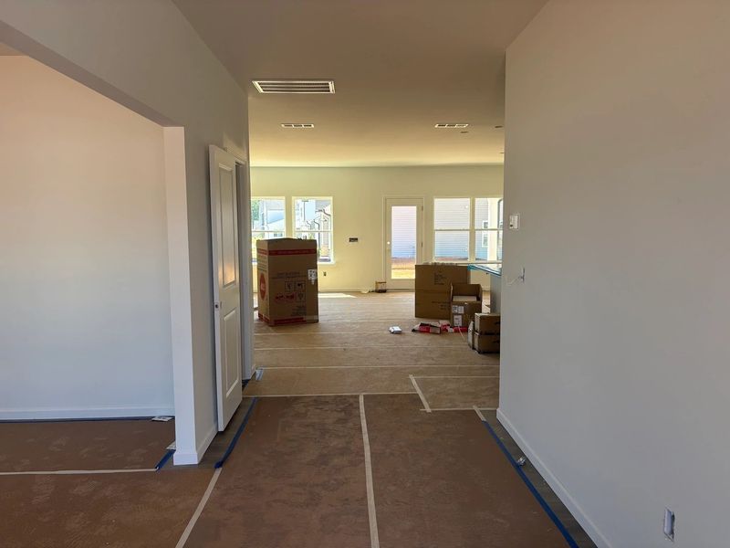 In-progress construction of a new home in Crescent Mills, Wilson's Mills, NC (Image 8).
