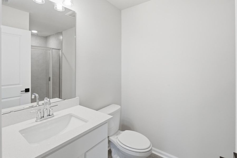 Furnished interior view inside a new home in The Oaks, Goose Creek (Image 10).