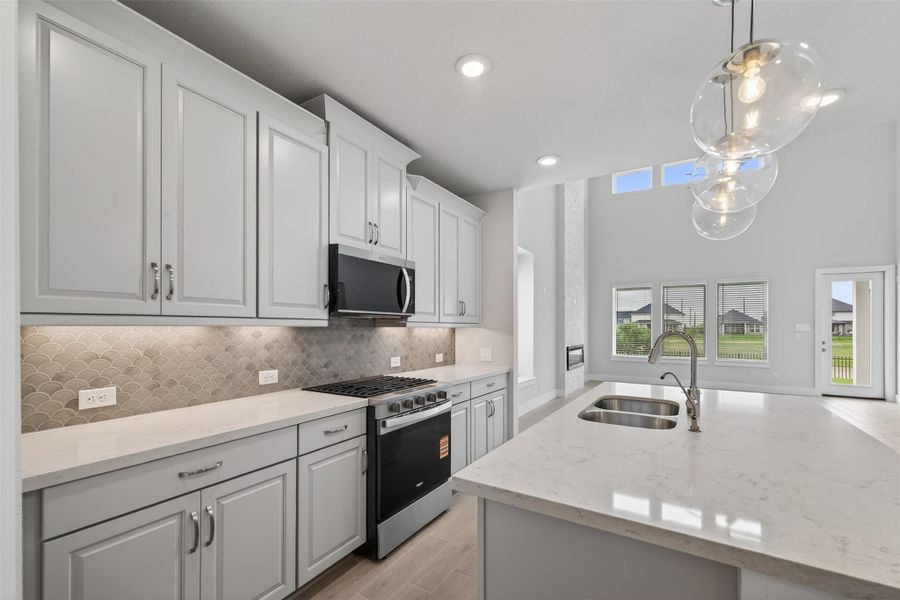 Furnished interior view inside a new home in , Richmond (Image 10). Furnished interior view inside a new home in , Richmond (Image 10).